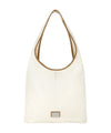 Marithé François Girbaud CLASSIC LOGO ONE SHOULDER BUCKET BAG natural