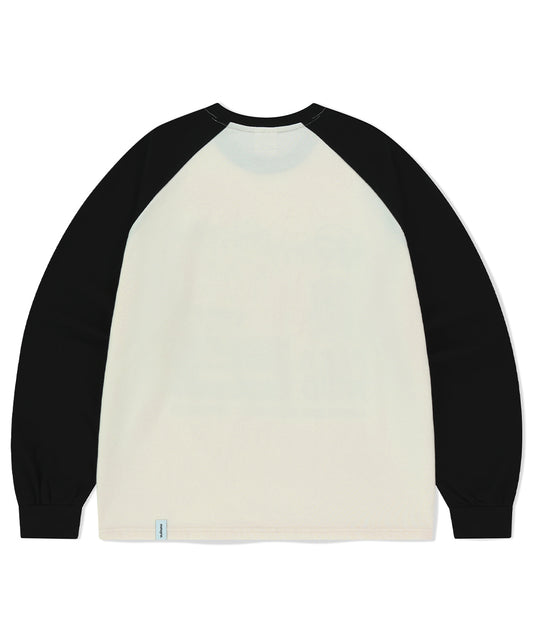 Mahagrid International Raglan Long Sleeve Tee