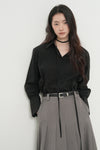General Idea WOMAN Real Leather Minimal Western Belt