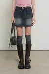 General Idea WOMAN Real Leather Minimal Western Belt