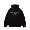 ADLV ADLV Baby Face Hoodie Black Bubble