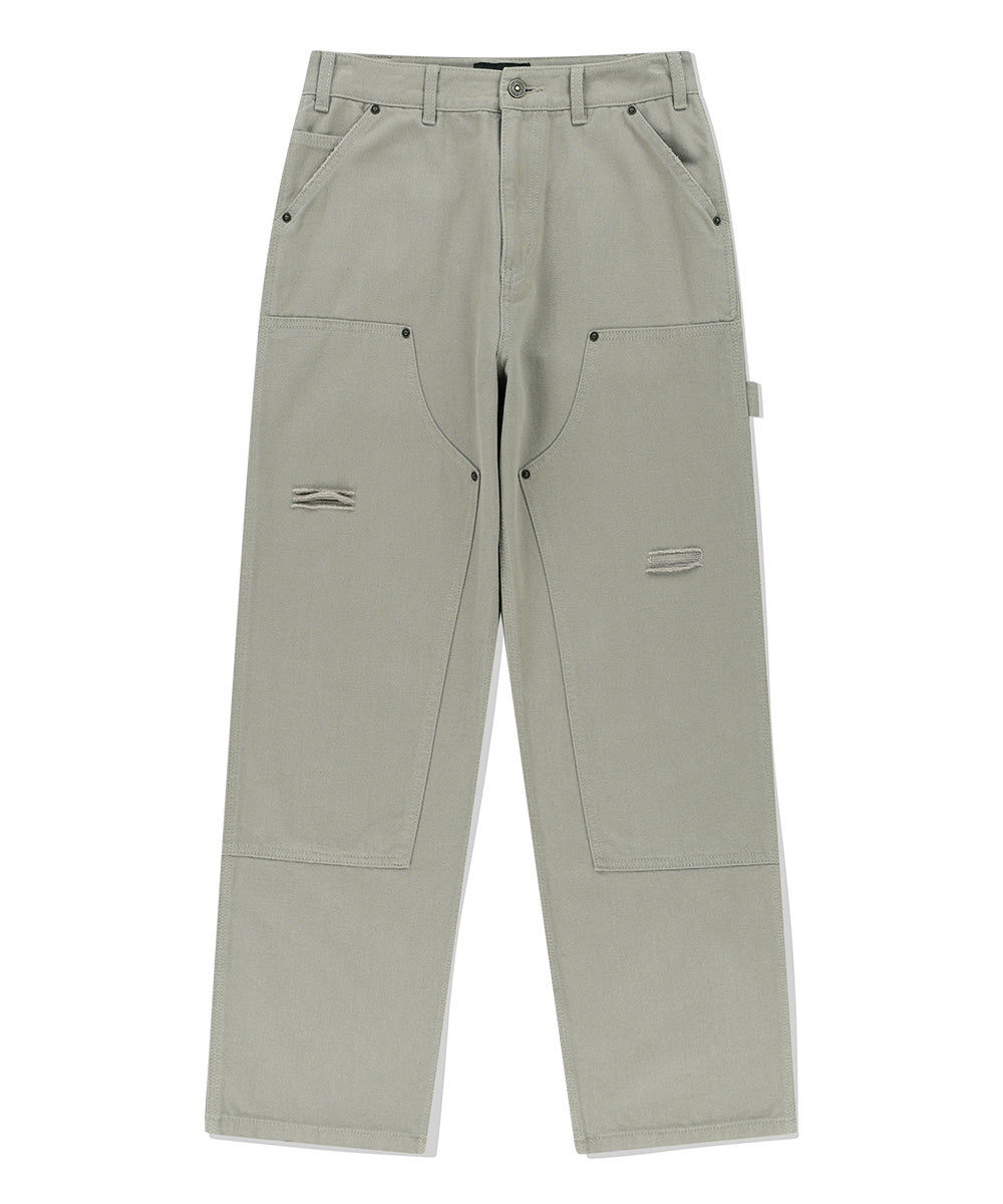Mahagrid Double Knee Canvas Pant