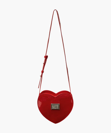 Marithé François Girbaud Kids Classic Logo Heart Cross Bag
