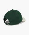 Marithé François Girbaud CLASSIC LOGO 6PANEL COLOR BLOCK CAP ivory