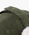 Marithé François Girbaud Kids Earflap Corduroy Ballcap