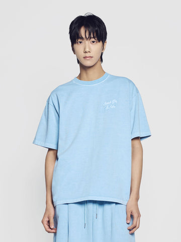 ADLV APPLIQUE LOGO PIGMENT SHORT SLEEVE T-SHIRT