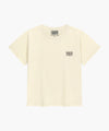 Marithé François Girbaud W ANTIQUE CLASSIC LOGO SLIM CROP TEE red