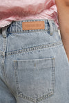 General Idea WOMAN One-Tuck Wide Denim Shorts