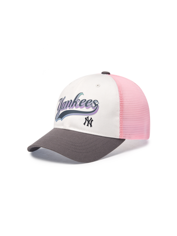 MLB Vintage Cursive Logo Mesh Ballcap