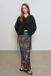 General Idea WOMAN Printed Bias Long Skirt