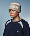 Nice Ghost Club Stripe 3Star Logo Mohair Beanie