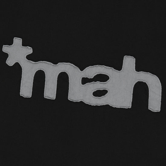 Mahagrid mah Cut Off Applique Tee [Black]