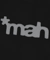 Mahagrid mah Cut Off Applique Tee [Black]