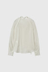 General Idea WOMAN V-Neck Scarf Blouse