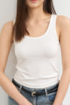 General Idea WOMAN Solid U-Neck Sleeveless