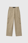 General Idea MAN Banding Layered Cargo Pants [BEIGE]