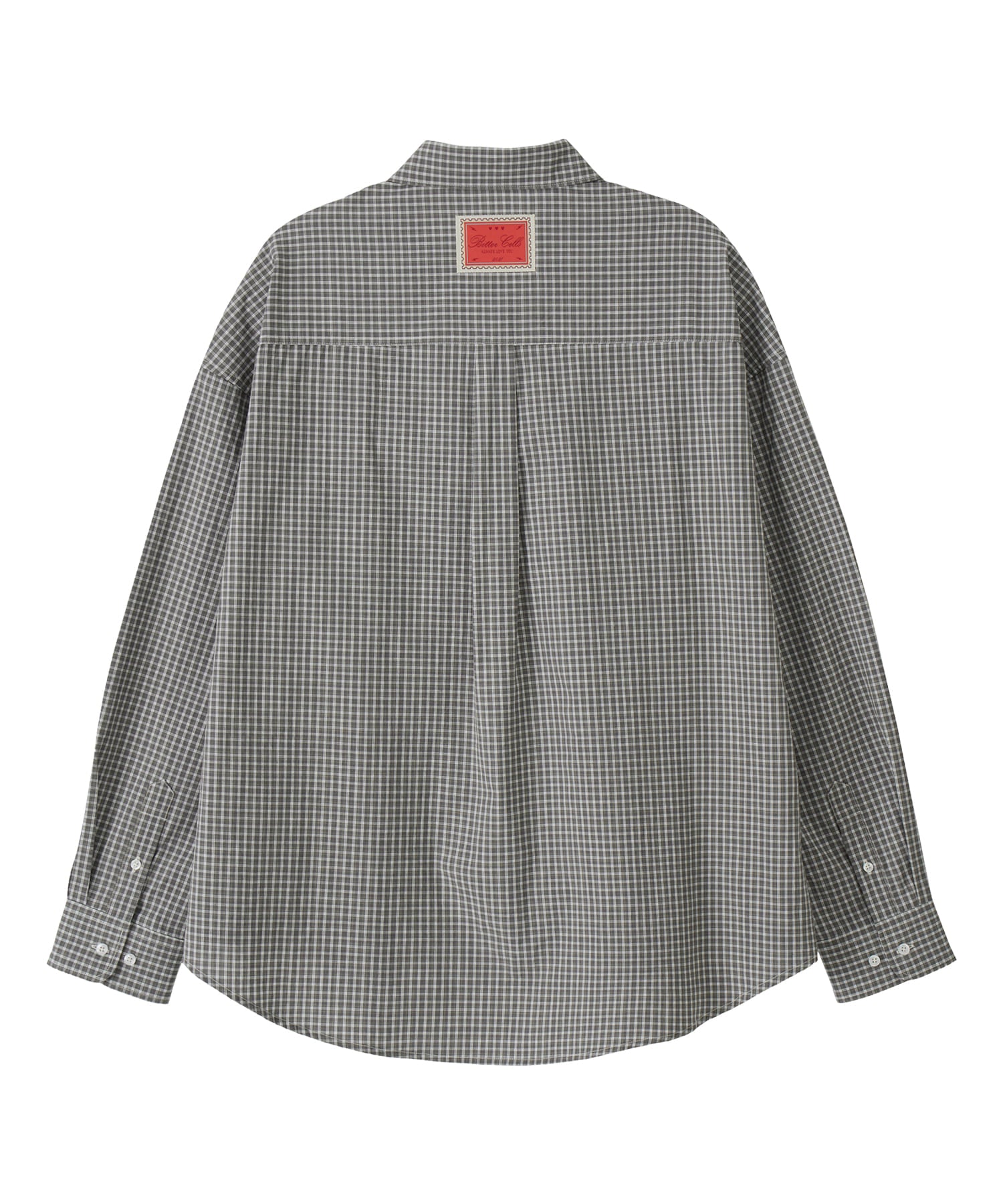 Bitter Cells Oversized Connie Check Shirt