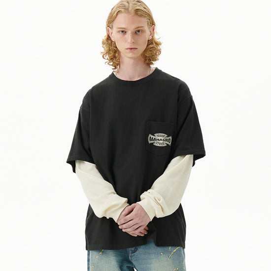 Mahagrid Cross Logo Thermal Long Sleeve Tee
