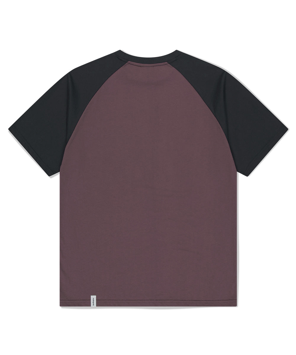 Mahagrid Rose Raglan Tee