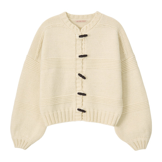 Bitter Cells Popo Toggle Knit Cardigan