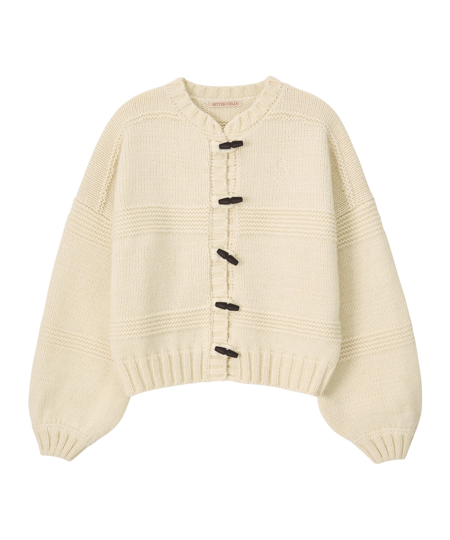 Bitter Cells Popo Toggle Knit Cardigan