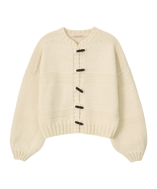 Bitter Cells Popo Toggle Knit Cardigan