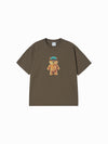 ADLV 3D Stand AC Bear Short Sleeve T-Shirt