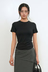General Idea WOMAN Acetate Round Neck T-Shirt