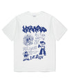 Mahagrid Street Crew Tee White
