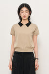 General Idea WOMAN Layered Essential Half Pullover