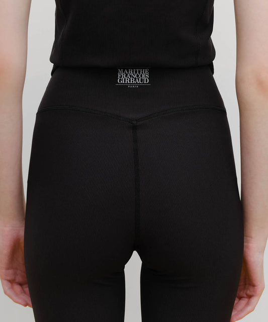 Marithé François Girbaud Marithé Sport W Classic Logo Leggings Black