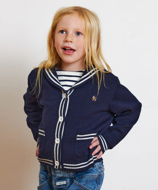 Marithé François Girbaud ENFANT W SAILOR CARDIGAN