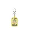 Nice Ghost Club Ghost Angel Snowball Key Chain [Yellow]