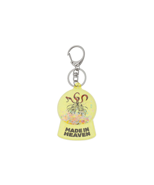 Nice Ghost Club Ghost Angel Snowball Key Chain [Yellow]
