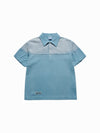 ADLV Garment Dyeing Collar Short Sleeve T-Shirt