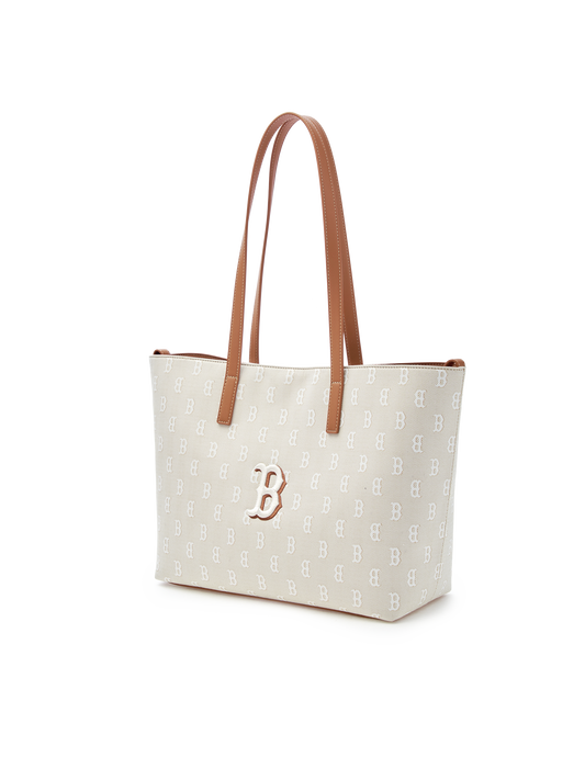 MLB Classic Monogram Jacquard Shopper Bag