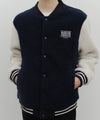 Marithé François Girbaud FLEECE VARSITY JACKET