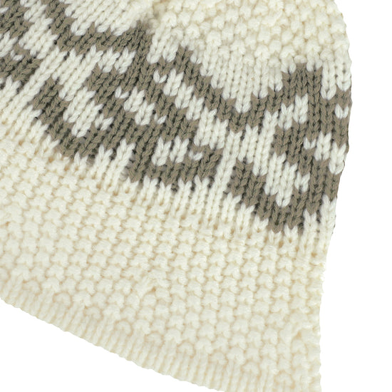 Mahagrid M Logo Knit Bucket Hat