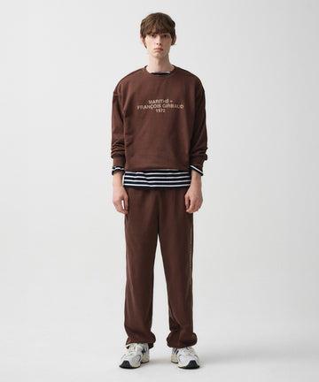 Marithé François Girbaud Lettering Logo Sweatpants