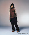 Nice Ghost Club Fleece Bulletproof Vest [Brown]
