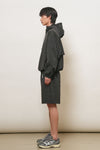 General Idea UNISEX Seersucker Check Hood Anorak