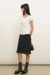 General Idea WOMAN Dot Sheer Midi Skirt