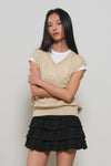 General Idea WOMAN Back Point Loose Fit Vest