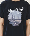Marithé François Girbaud AEROCOOL VACANCE GRAPHIC TEE