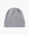 Marithé François Girbaud KIDS CABLE BEANIE heather gray