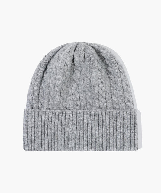 Marithé François Girbaud KIDS CABLE BEANIE heather gray