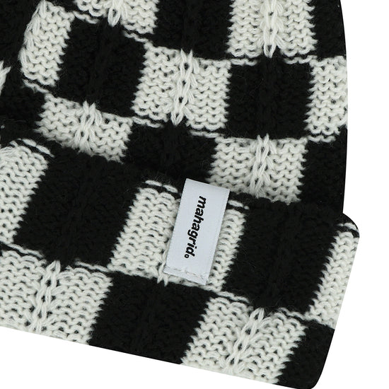 Mahagrid Checkerboard Beanie