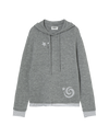 AEAE Layered Knit Hoodie