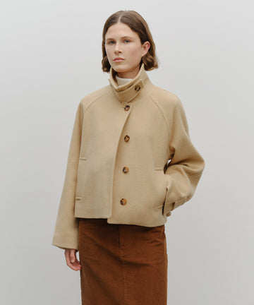 Marithé François Girbaud W Oversized Crop Coat