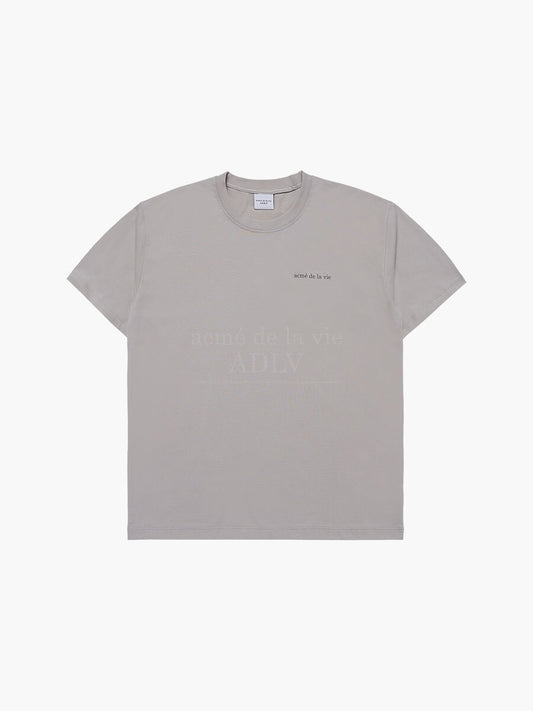 ADLV Basic Logo Bio Washing Short Sleeve T-Shirt